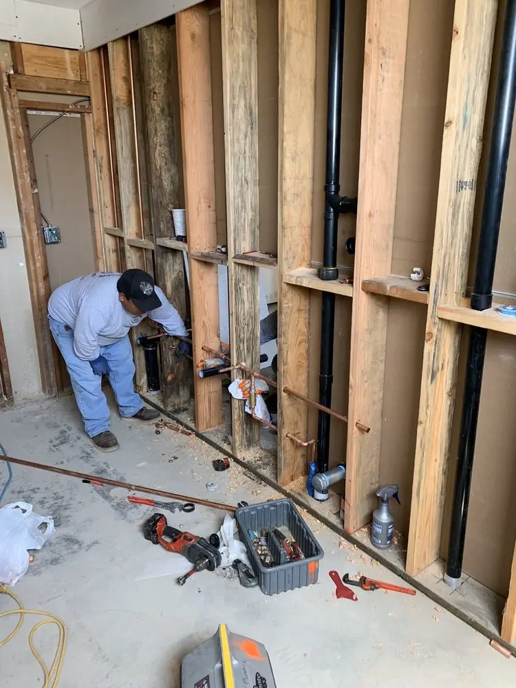 Commercial rough-in plumbing for Commercial Plumbing in Bessemer City